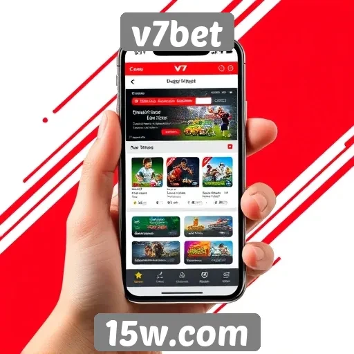 Acessibilidade do site v7bet em dispositivos móveis